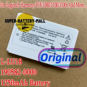 Original L-LU18 Battery for Logitech Harmony Harmony 915,1000,1100,1100i Remote - Bild 1 von 4