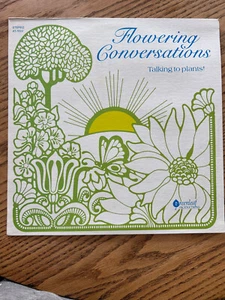 SEALED Alice A. McNally Flowering Conversations-Talking to Plants! 1970 LP NEW - Picture 1 of 10