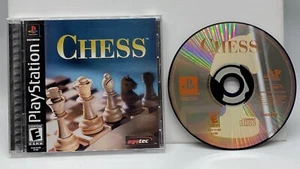 CHESS PlayStation 1 Video Game PS1 COMPLETE 2001 Tested & Working - Picture 1 of 9