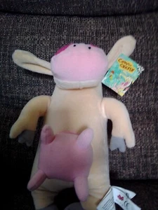 Cartoon Network Cow & Chicken 12 Inch Cow Soft Toy - Picture 1 of 5
