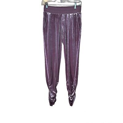 Juicy Couture Velour Pants Size XS Lilac Snow Velour Sparkle Tracksuit Bottoms • 22.95€