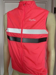 Rapha RCC Brevet Insulated Gilet Vest Men Hi-Vis Pink Men’s Size XL - Picture 1 of 6