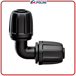 CLABER 99025/91025 RACCORDO AD ANGOLO PER TUBO 1/2" IRRIGAZIONE GIARDINO - Foto 1 di 1