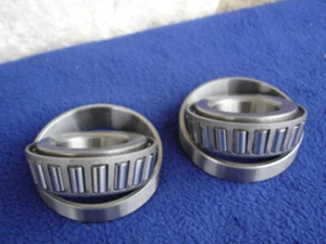 HEAD SET FRAME BEARING & RACE SET PARTS 4 HARLEY BIG TWIN FRONT  FORKS - Picture 1 of 1