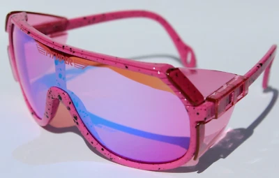 PIT VIPER The Crawdaddy Climax Grand Prix Sunglasses Pink/Blue NEW - Image 1 of 4