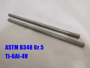 20 PIEZAS barra de varilla de titanio de 4 mm diapositiva .157""x39.4"" grado 5 aleación Ti 6Al-4V ASTMB348 - Imagen 1 de 23