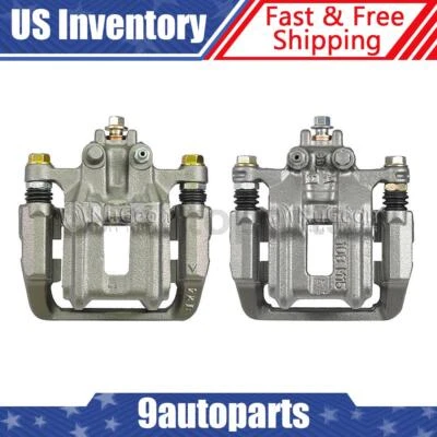 Pinças de freio a disco traseiras com suporte para 2007 2008 2009 2010 2011 2012 Honda CR-V - Imagem 1 de 4