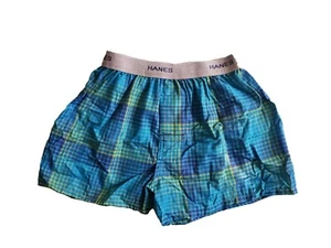 Hanes 4 Pack Tagless Toddler Boys Assorted Plaid Boxers Short Underwear - Picture 1 of 6