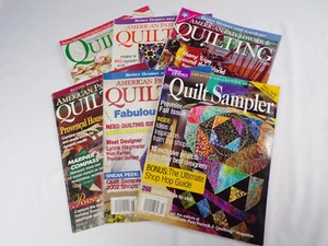 6 American Patchwork & Quilting Craft Books Better Homes and Gardens I24 - Picture 1 of 8