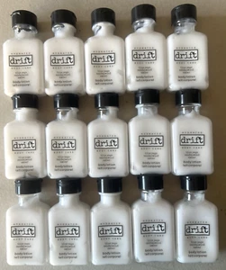 LOCIÓN CORPORAL 15 Botellas Drift Cuidado Corporal Hidratado Viaje/Hotel Tamaño 1oz en Cada - Imagen 1 de 4