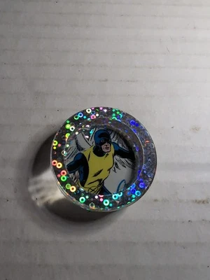 Pogs Pog Slammer X-men Angel Thick Plastic - Image 1 of 4