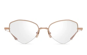 DITA Cat Eye Glasses Frame Rose Gold Titanium - Picture 1 of 4