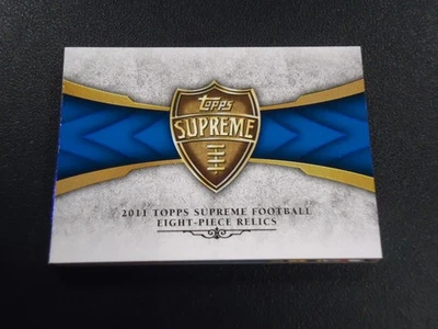 Locker - Dalton - Little +5 TOPPS SUPREME 2011 EIGHT PIECE RELIC BOOKLET #SEPR7 - Image 1 of 4