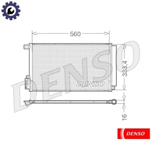 CONDENSER AIR CONDITIONING DCN13109 FOR ALFA ROMEO FIAT DOBLO/Cargo/MPV/Combi - Picture 1 of 10
