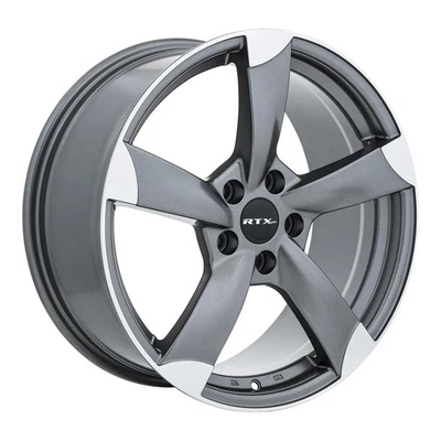 Llanta de aleación de 17 pulgadas Gunmetal para Volkswagen Golf R Golf SportWagen, RTX 8247 Foto 1 de 4