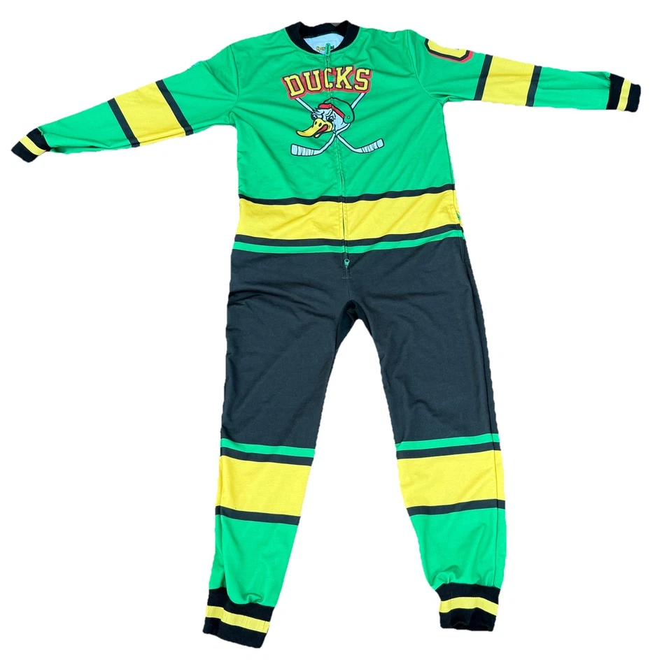 Tipsy Elves Mighty Ducks Uniforme de Hockey Disfraz de Halloween Talla M Unisex Body Foto 1 de 4