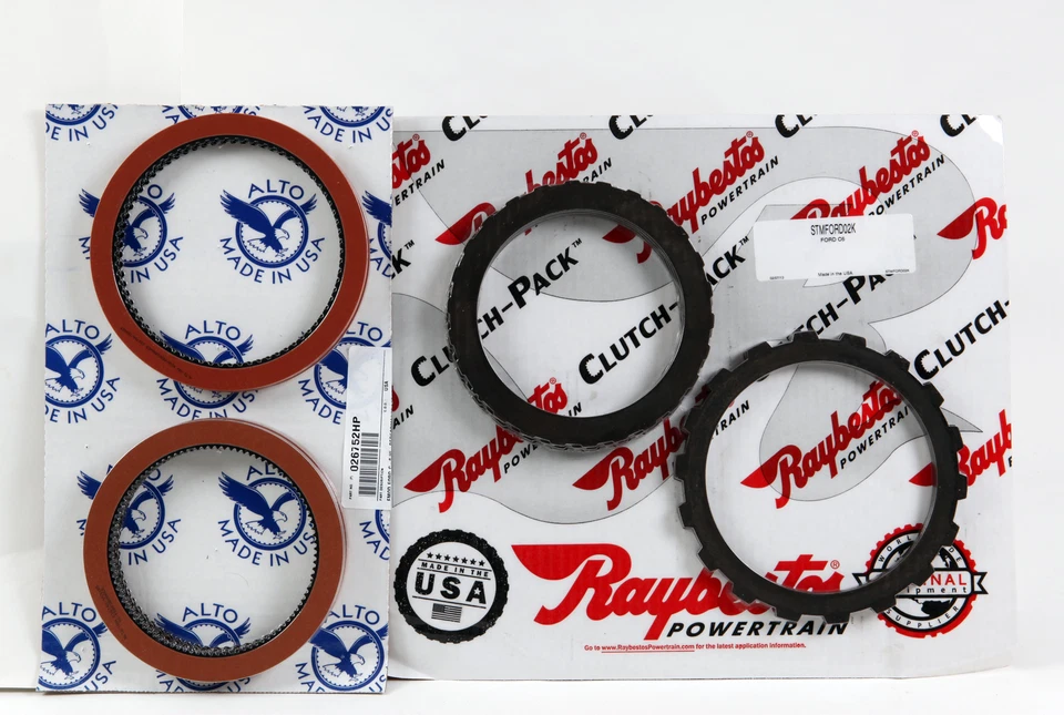 C-6 TRANSMISSION HIGH PERFORMANCE PLATE SET 68-76 RED EAGLE KOLENE STEELS FORD - Image 1 of 1