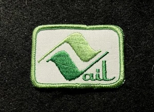 Parche de esquí VAIL vintage nuevo de colección COLORADO estación de esquí recuerdo de viaje INCOMÚN - Imagen 1 de 3