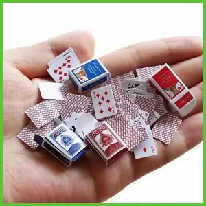 Carte da gioco 52 Mini Mazzo Poker in Miniatura per Giochi di prestigio e Magia - Foto 1 di 7