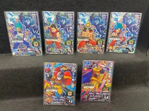 Super Dragonball Heroes Trading Cards UGM2 Sample cards / 6 cards comp / A+ #S2 - Picture 1 of 7