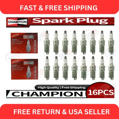 Juego de 16 bujías originales de cobre Plus para Mopar Jeep RAM Dodge Hemi Chrysler Foto 1 de 4