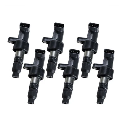 For Jaguar S-TYPE X-TYPE 3.0L 2.5L V6 Ignition Coil Pack of 6 Premium C2S42673 - Image 1 of 4