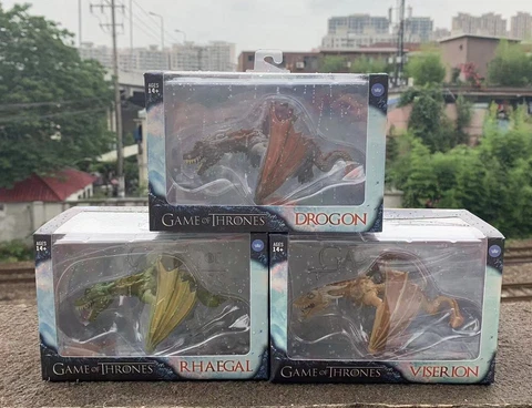 Loyal Subjects Game of Thrones Viserion Drogon Rhaegal Vinyl Action Figure Toy Cover
