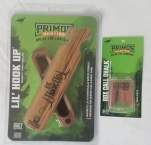 Primos Lil Hook Up Turkey Magnetic Box Call With Chalk - Turkey Hunting Lot - Picture 1 of 3