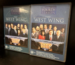The West Wing DVD 1999–2006 Seasons 3 4 Only Incomplete Series Bundle GC R4 - Picture 1 of 11