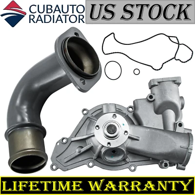 Water Pump For 1996-2003 Ford E & F 250 350 Super Duty Powerstroke Diesel 7.3 V8 - Image 1 of 4
