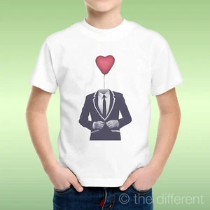 T-Shirt Kid Boy Mister Heart Valentine's Day Gift Idea - Picture 1 of 1