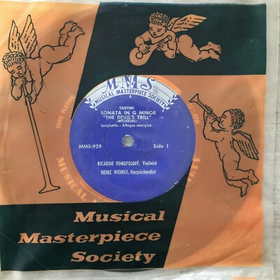 TARTINI: Sonata G minor "Devil's Trill" - Ricardo Odnoposoff (EP MMS-917 Mono) - Bild 1 von 2