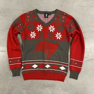 Tampa Bay Buccaneers Ugly Christmas Sweater (Women's Size Medium, NFL Team Shop)