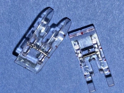 One ¼ Clear Plastic Quilting Foot For Singer Sewing Machine Fits Many Models - Image 1 of 4