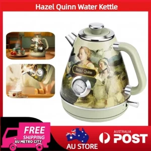 Hazel Quinn Electric Water Kettle Boiler Retro Art Oil Paint StainlessSteel 1.8L - Bild 1 von 19