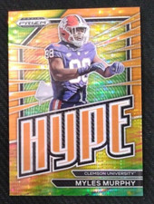 2023 Select Draft Myles Murphy HYPE Orange Pulsar 38/49 Prizm Rookie BENGALS