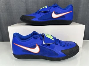 Nike Zoom Rival SD 2 Throwing Track Shoes Rotational Blue Mens 4.5 Womens 6 - Picture 1 of 7