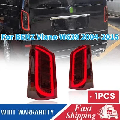 For Mercedes Benz Viano W639 2004-15 LED Dynamic Rear Tail Light Brake Lamp L+R - Image 1 of 4