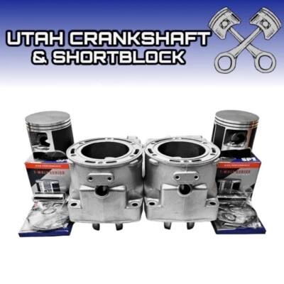 Arctic Cat 800 Cylinders Pistons 1904-003 M8000 XF8000 2018-2019 Sno Pro C-TEC2 - Image 1 of 4