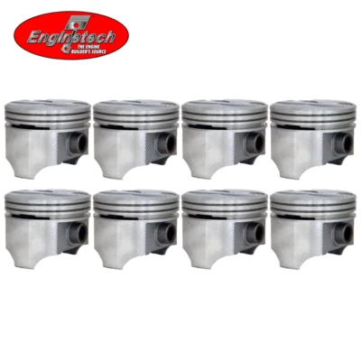 Piston Set +030" FOR Holden HK HT Chevrolet 307 5.0 Small Block V8  - Image 1 of 2