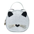 Pu Leather Cat Crossbody Bag Crossbody Bag Small Round Bag  Streetwear