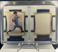 2020 National Treasures Mickey Mantle Legendary Jumbo Materials /10 #LJM-MM