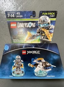 *MINOR BOX WEAR* NEW SEALED Lego Dimensions 71217 Ninjago Zane + NinjaCopter