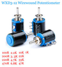 WXD3-12 Draht aufgewickelt Widerstand/Potentiometer 100-470R 1/2.2/4.7/10/47K