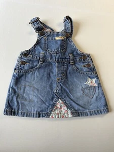 Levi Overall Dress Size 6-9 M - Picture 1 of 4