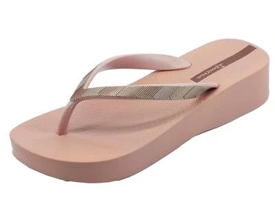 Ipanema 83175 Ipanema Mesh Plat Fem Pink Infradito con zeppa bassa per Donna in - Imagen 1 de 3