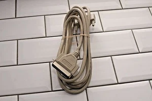 10' Foot Parallel Printer Cable DB25 Pin male 36 pin Male Cable LPT1 Centronics - Picture 1 of 3