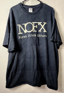 NOFX First Ditch Effort T-Shirt Tee Size 2XL American Punk Rock Band Music - Bild 1 von 4