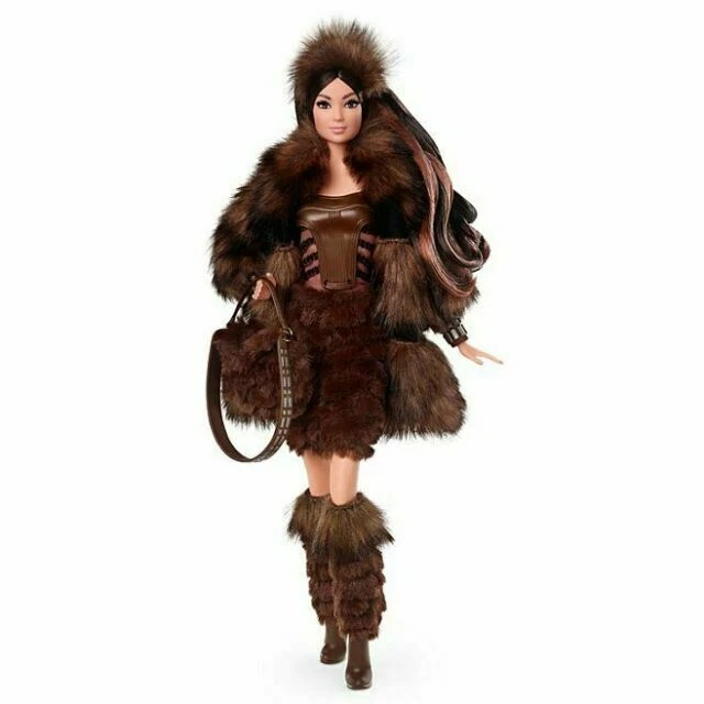 Mattel Platinum Label Chewbacca Star Wars Barbie Doll - GMM96
