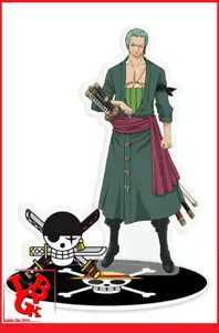 ONE PIECE ZORO Figure 2D ACRYL Abystyle pvc # NEUF # - Foto 1 di 4
